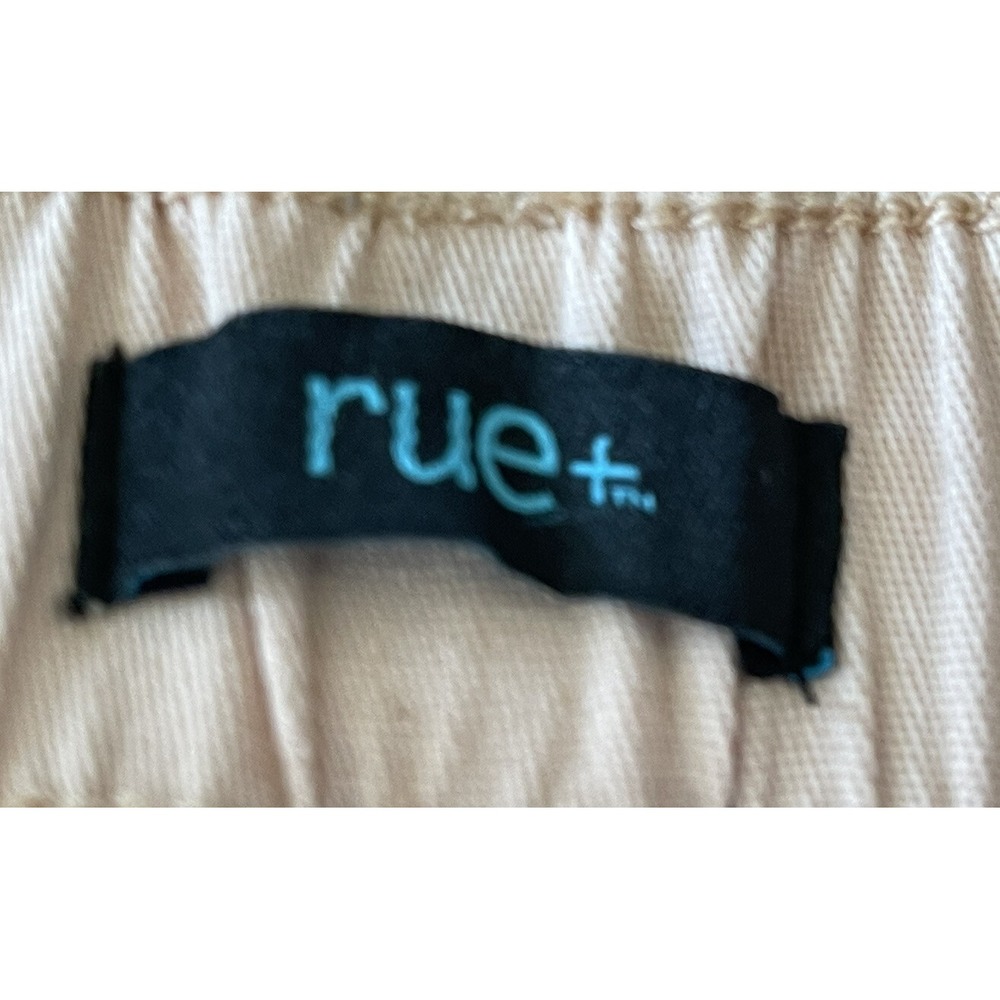 Rue 21 + Distressed Pant Womens 1x Peach - Picture 6 of 7